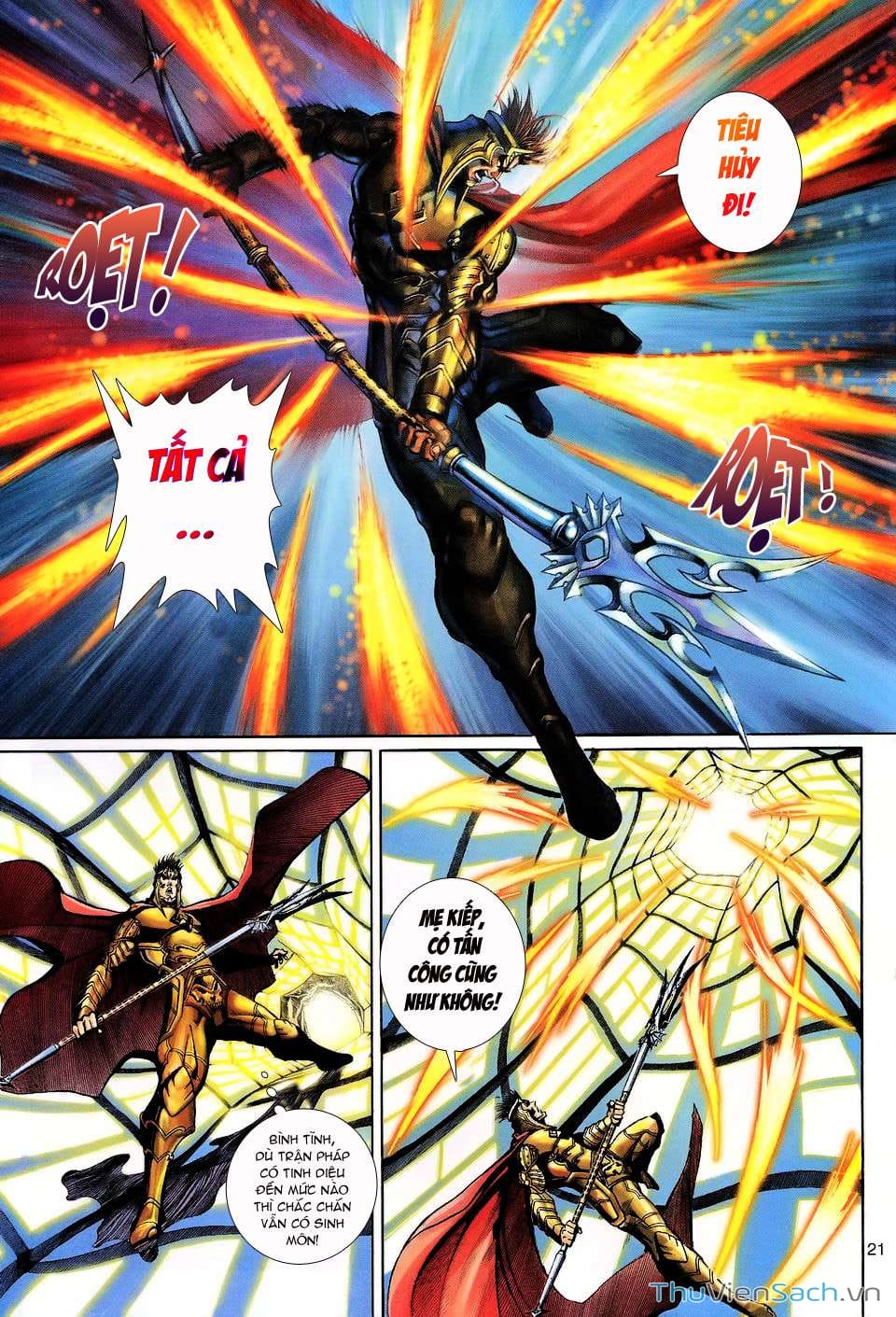 Truyện Tranh Đại Thánh Vương trang 4