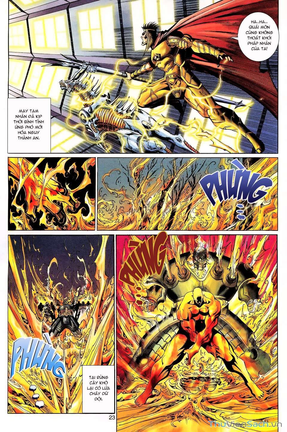 Truyện Tranh Đại Thánh Vương trang 4