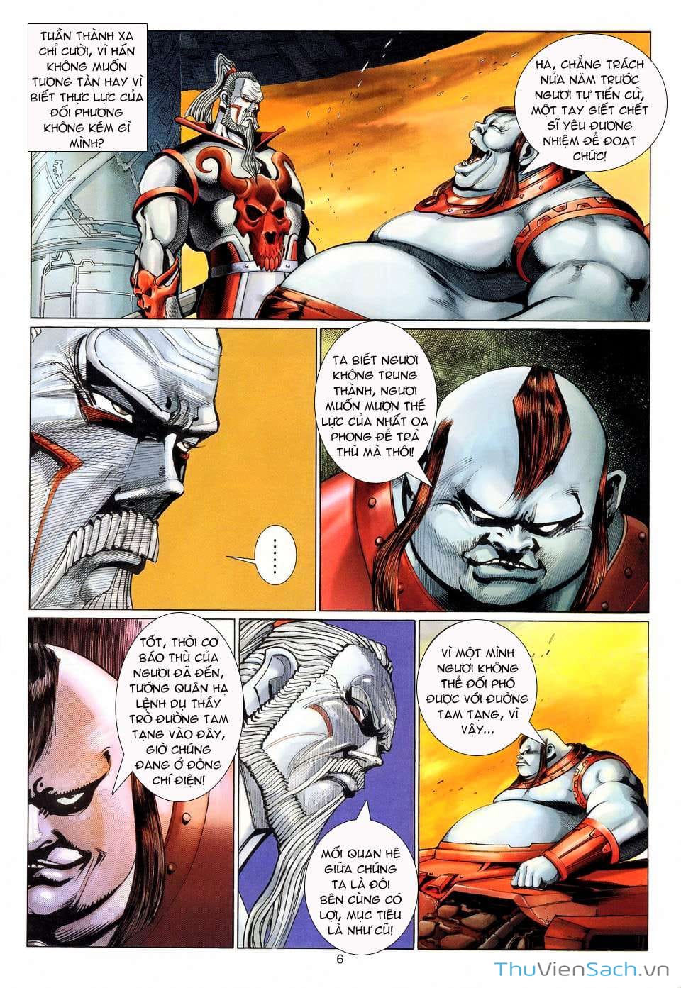 Truyện Tranh Đại Thánh Vương trang 4