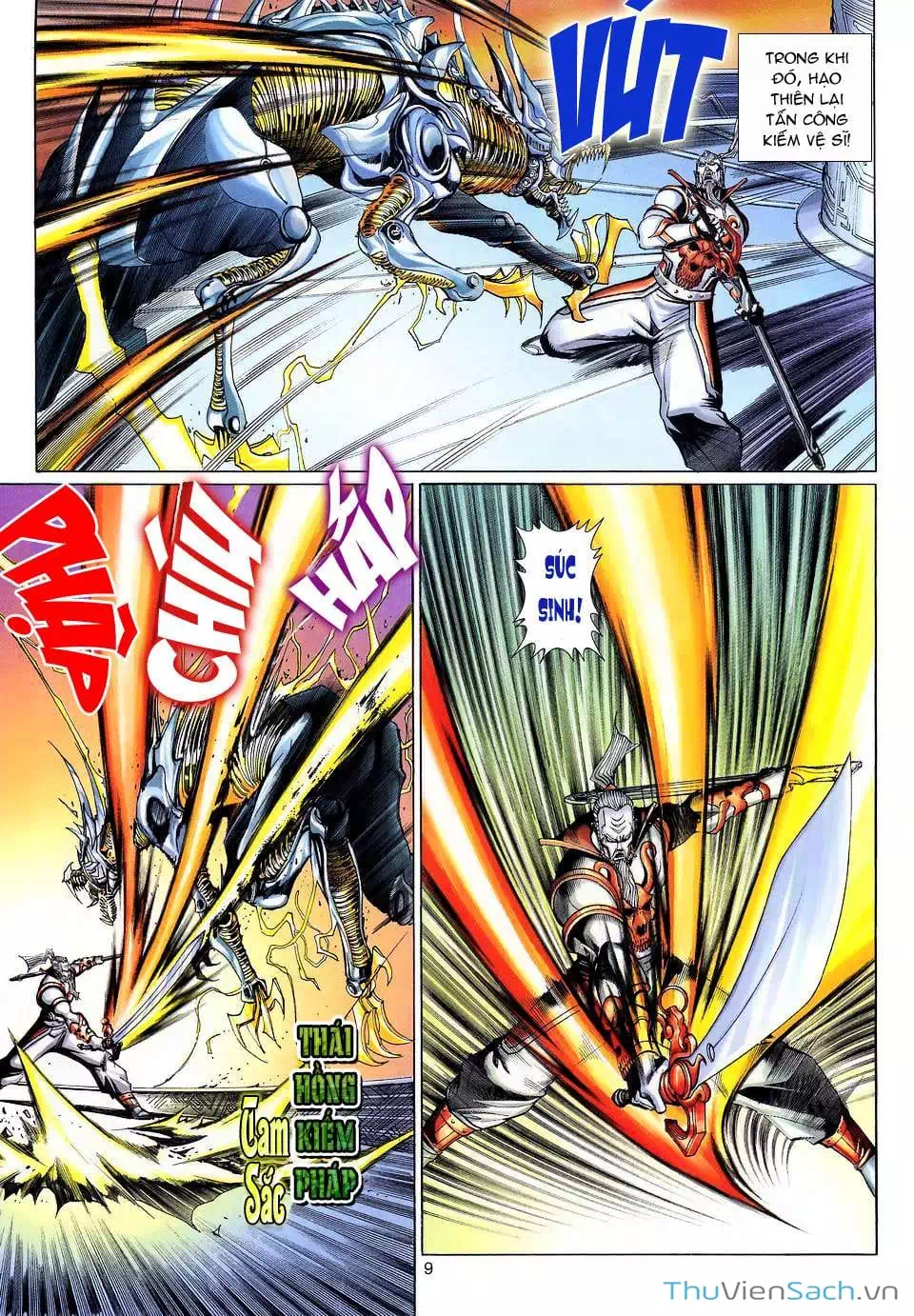 Truyện Tranh Đại Thánh Vương trang 4