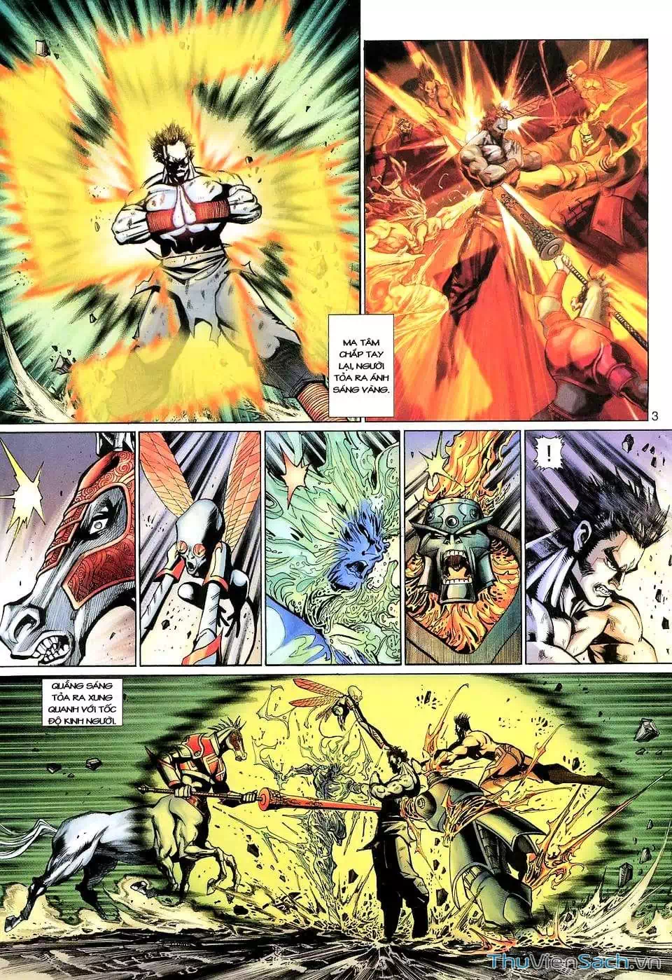 Truyện Tranh Đại Thánh Vương trang 4