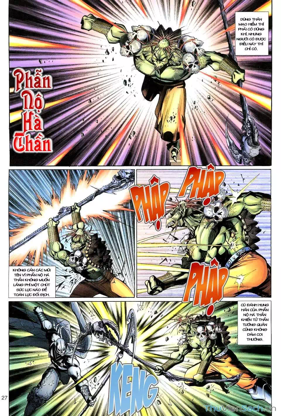 Truyện Tranh Đại Thánh Vương trang 4