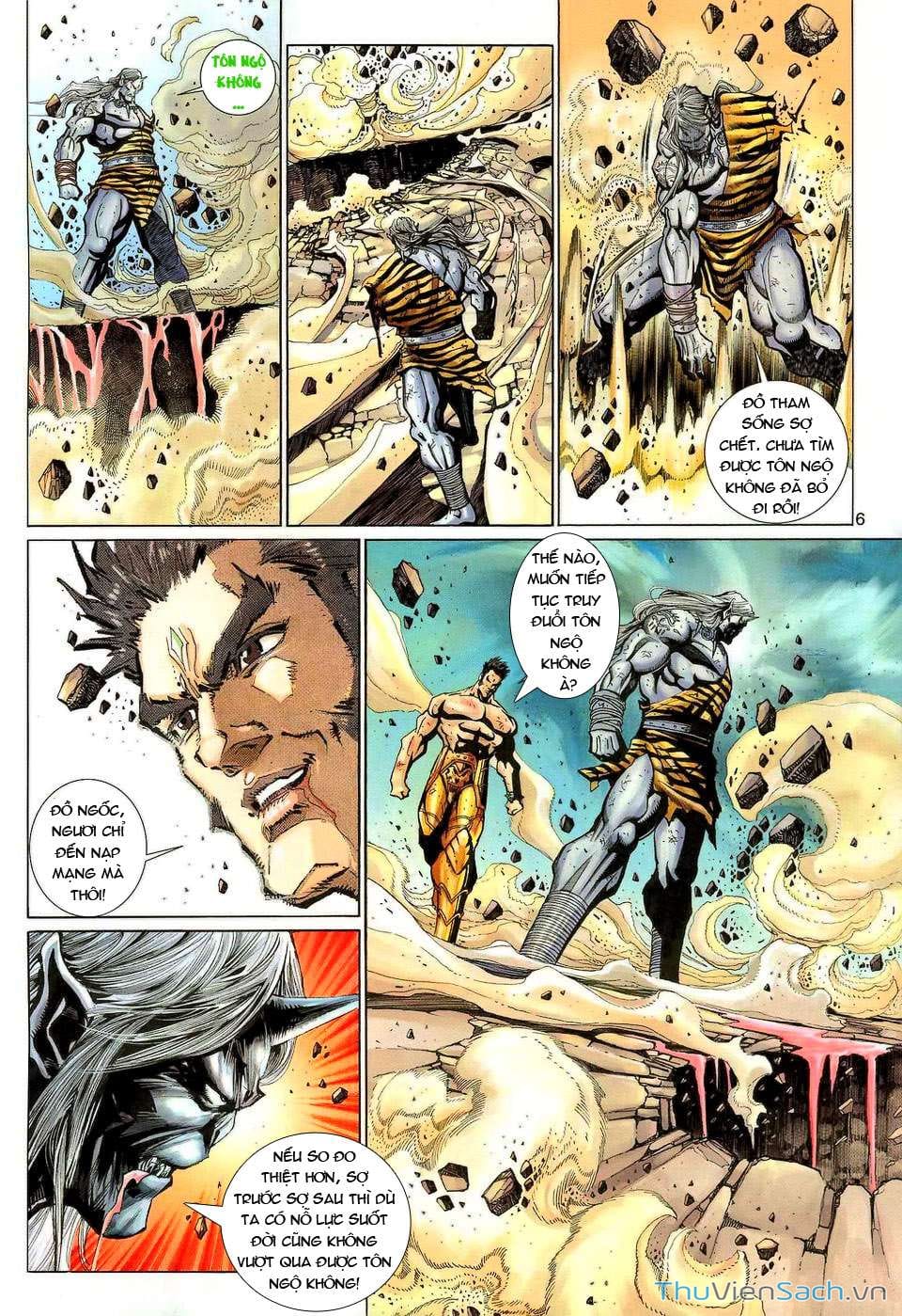 Truyện Tranh Đại Thánh Vương trang 4