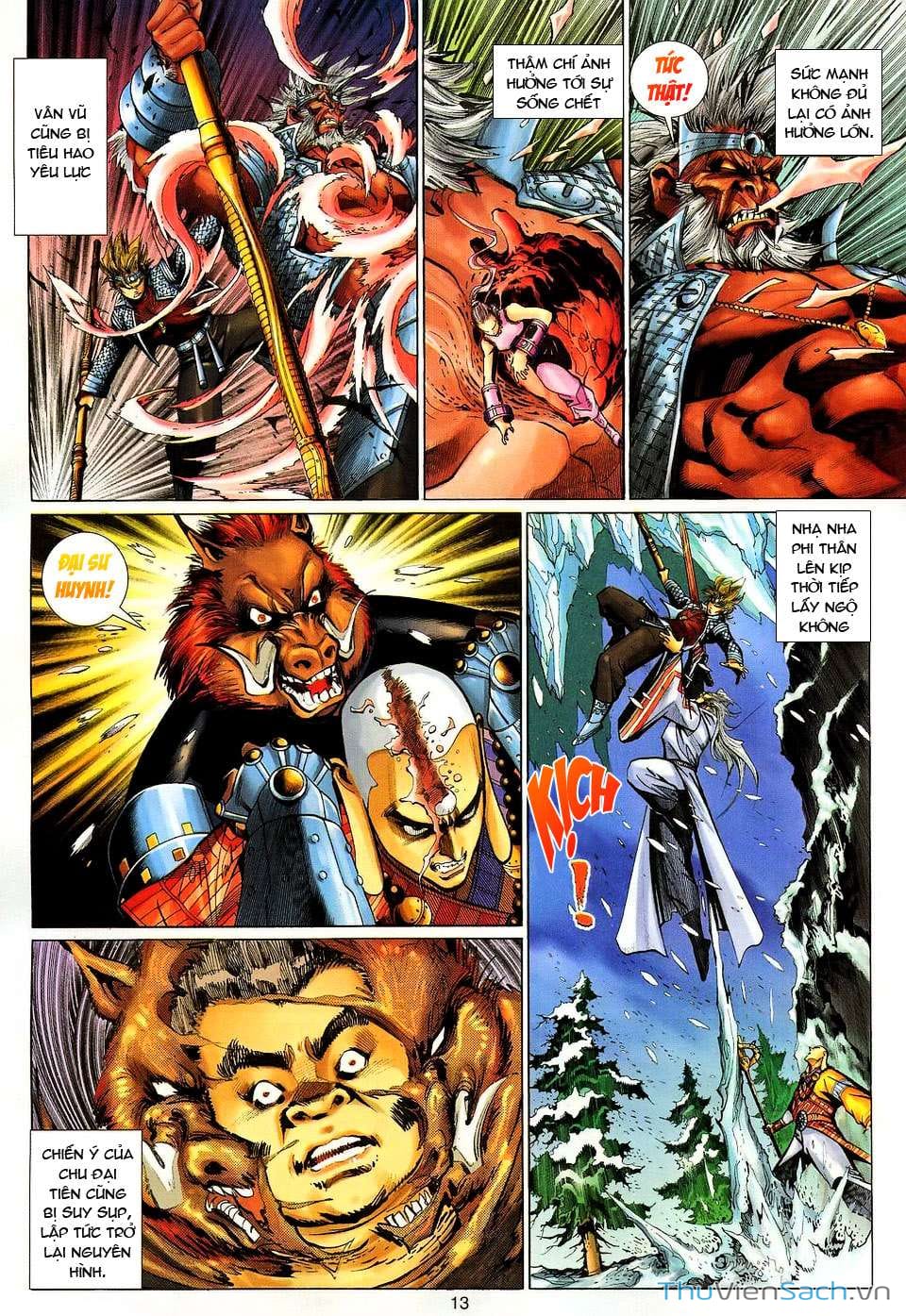 Truyện Tranh Đại Thánh Vương trang 4