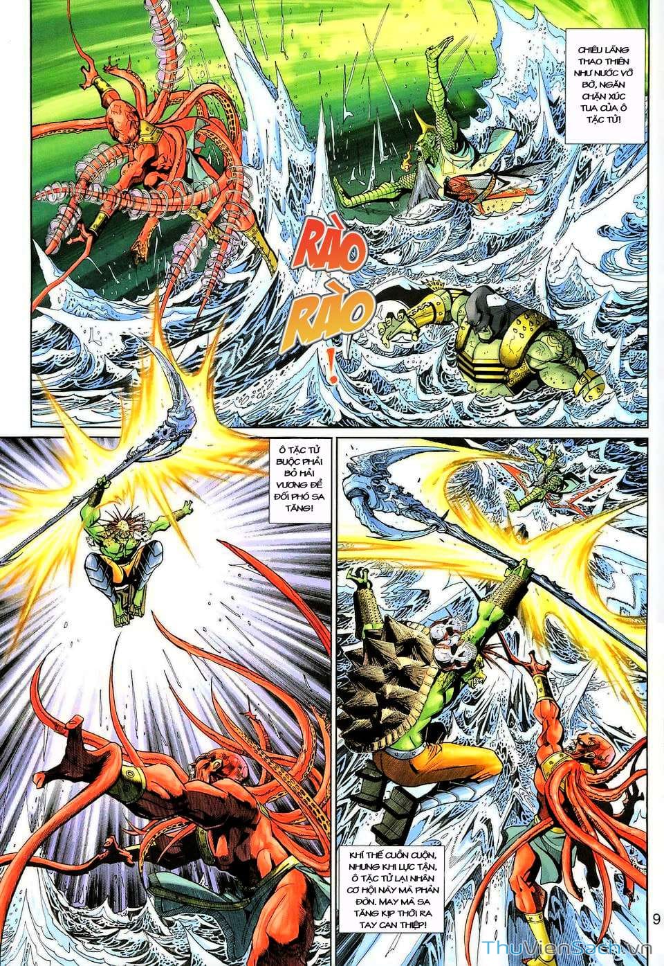 Truyện Tranh Đại Thánh Vương trang 4