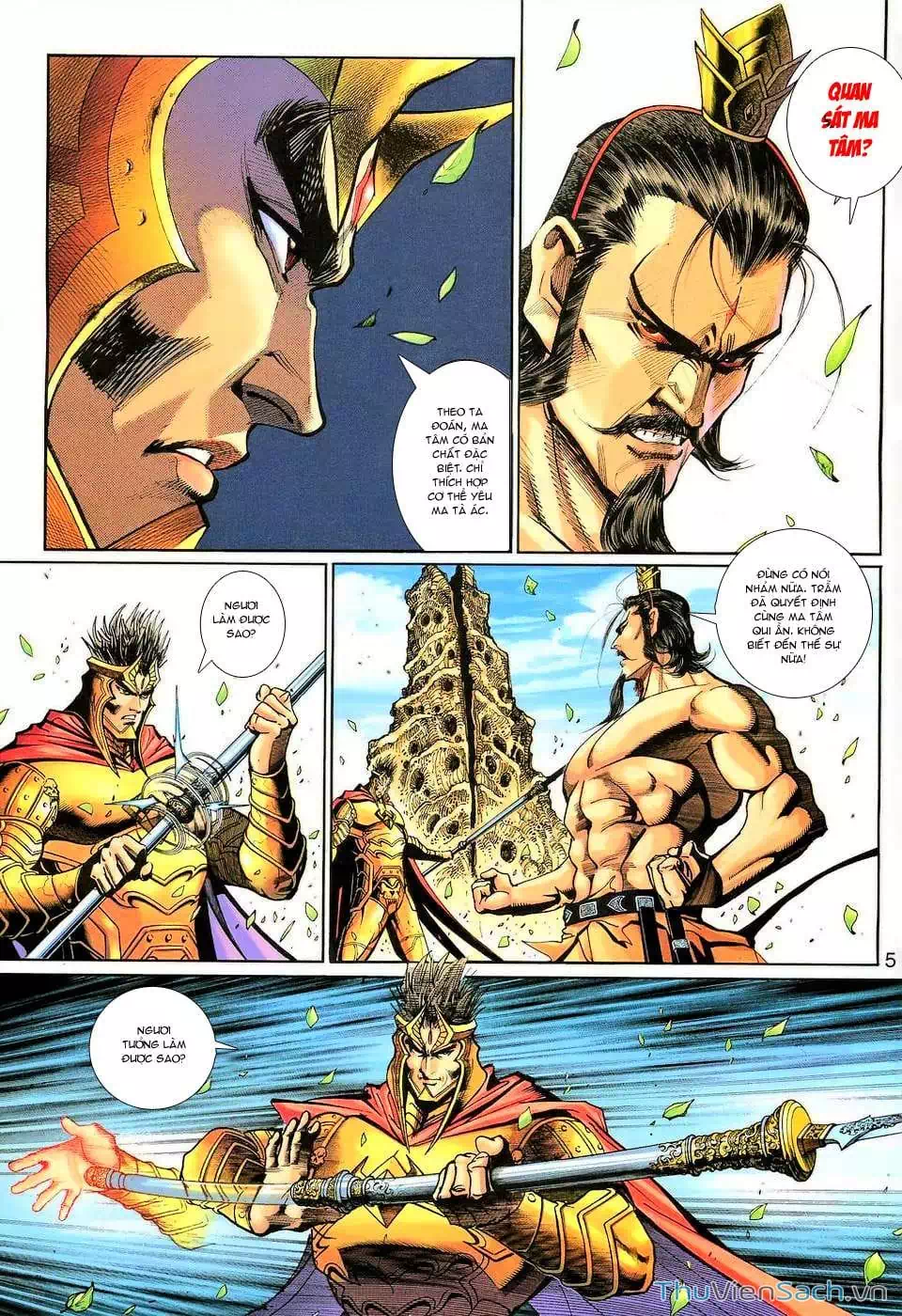 Truyện Tranh Đại Thánh Vương trang 4