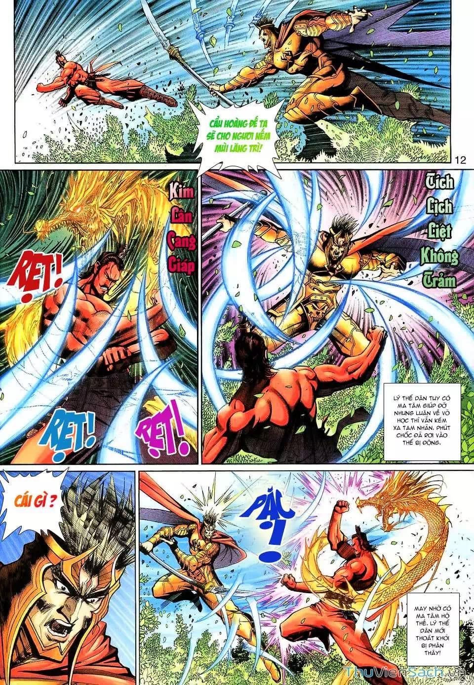 Truyện Tranh Đại Thánh Vương trang 4