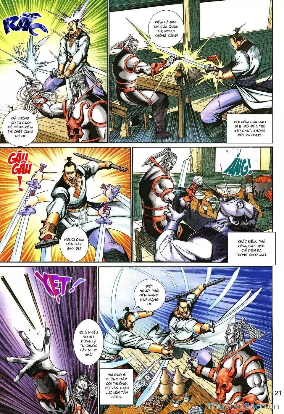 Truyện Tranh Đại Thánh Vương trang 4