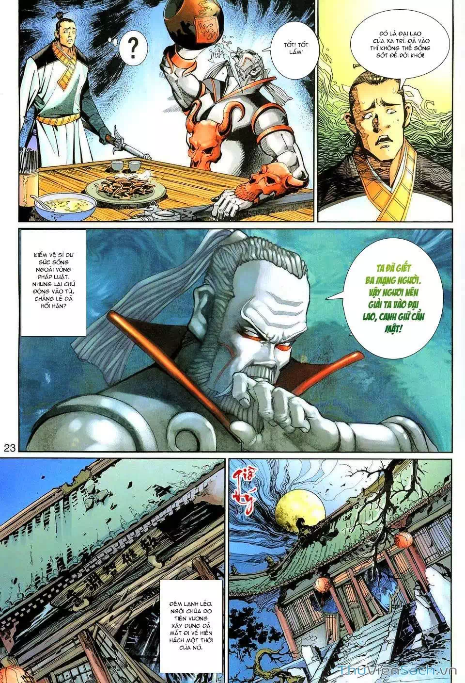 Truyện Tranh Đại Thánh Vương trang 4