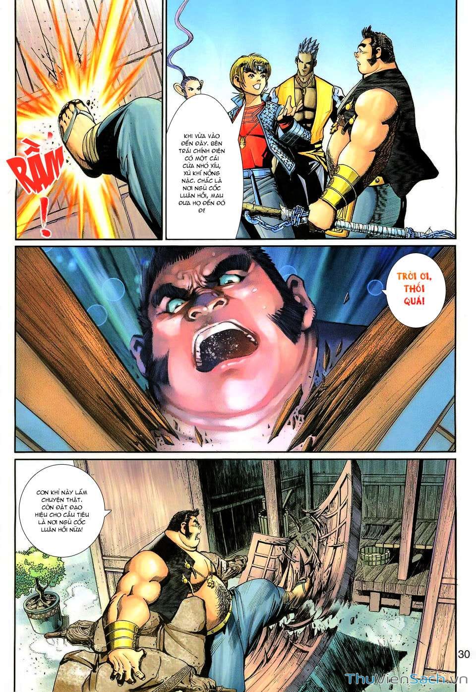 Truyện Tranh Đại Thánh Vương trang 4