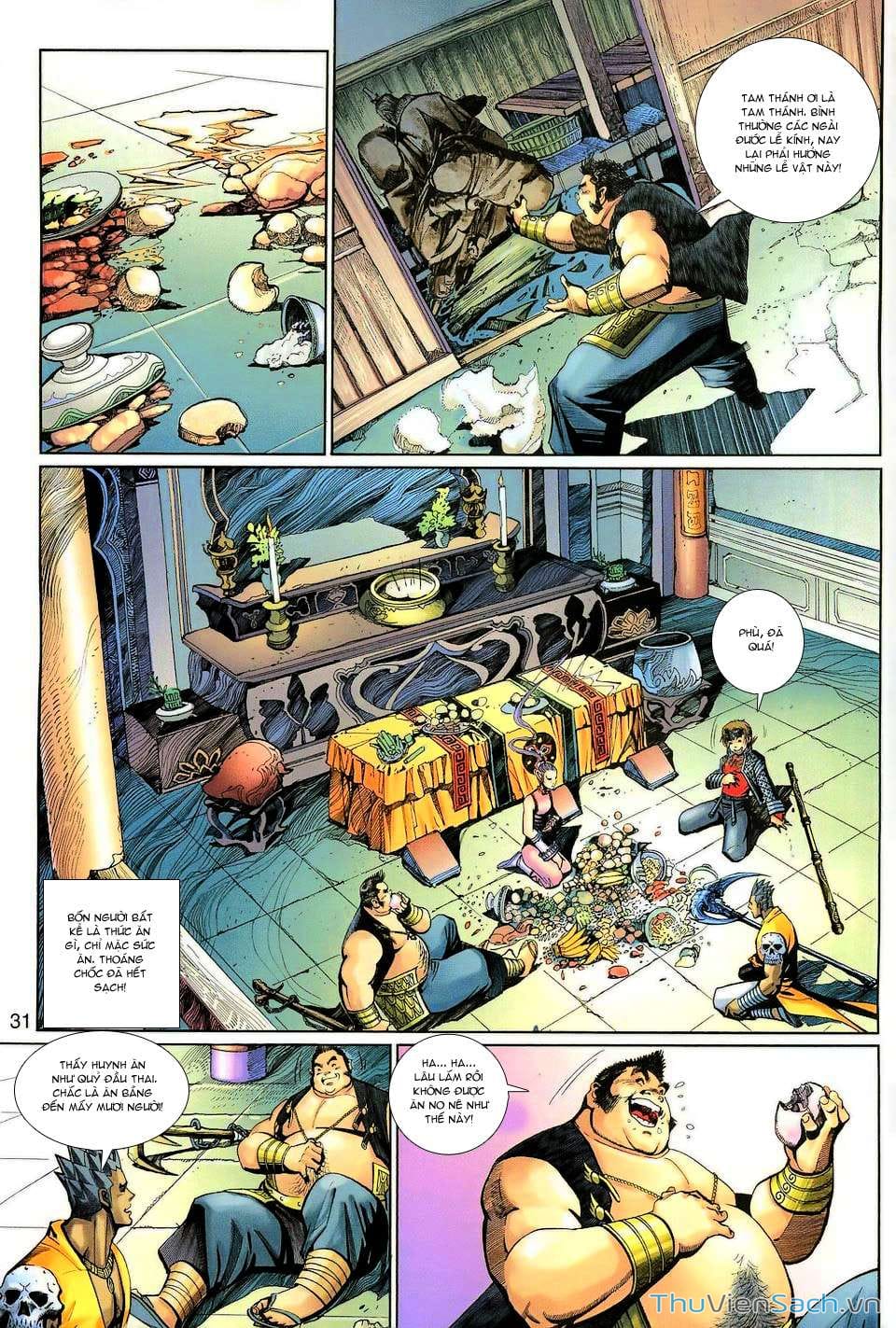 Truyện Tranh Đại Thánh Vương trang 4