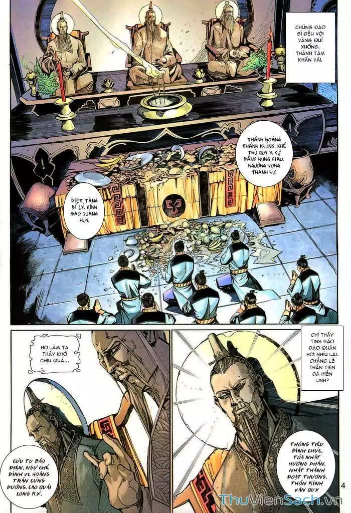 Truyện Tranh Đại Thánh Vương trang 4