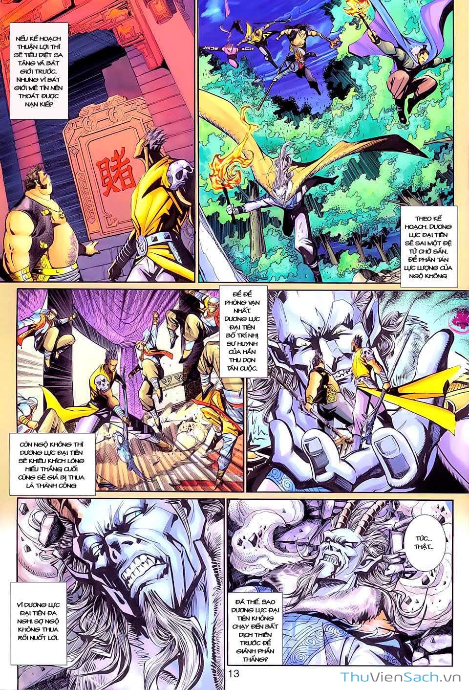 Truyện Tranh Đại Thánh Vương trang 4