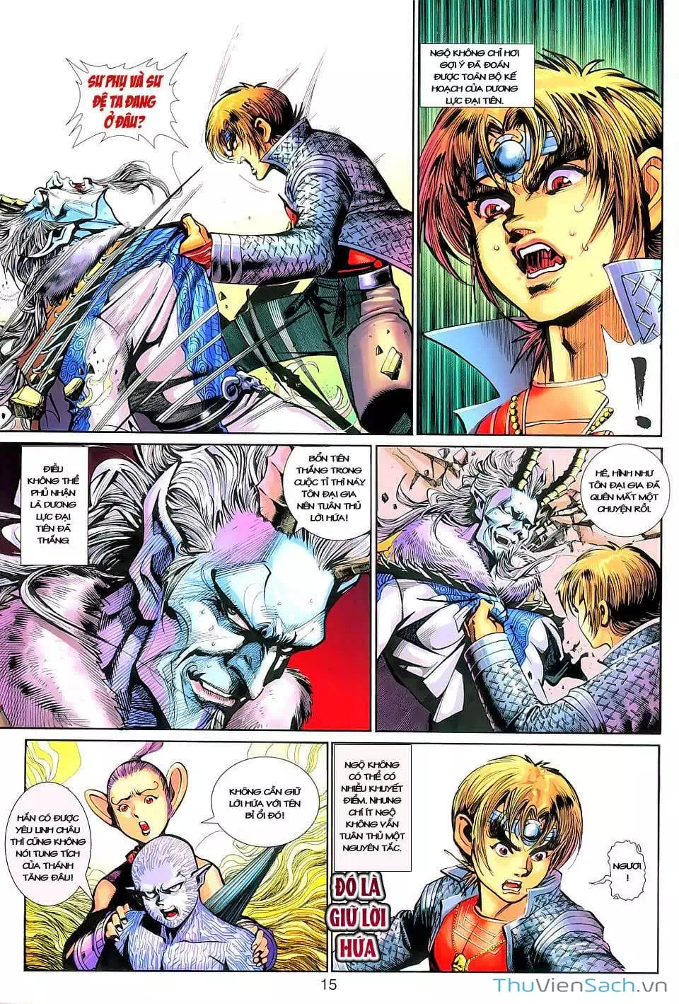 Truyện Tranh Đại Thánh Vương trang 4