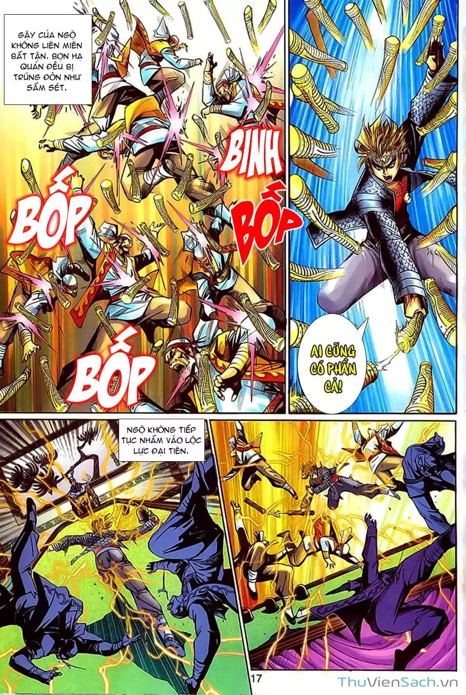 Truyện Tranh Đại Thánh Vương trang 4