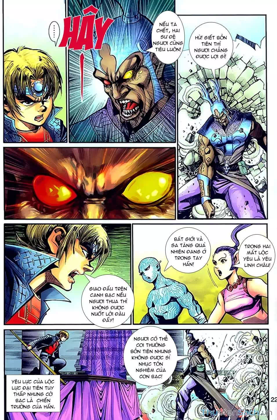 Truyện Tranh Đại Thánh Vương trang 4