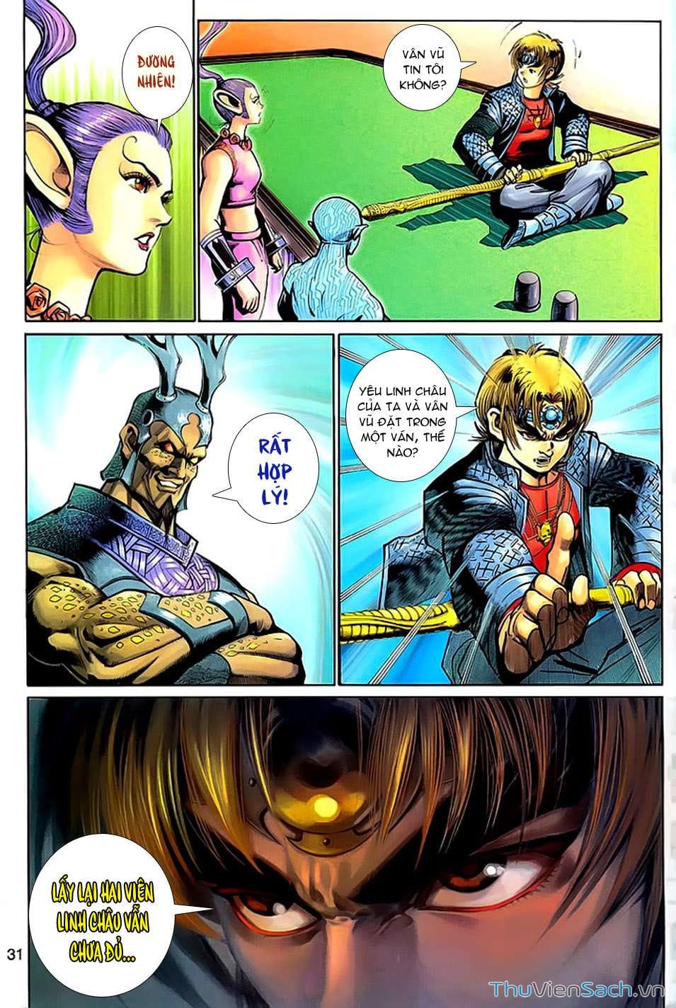 Truyện Tranh Đại Thánh Vương trang 4