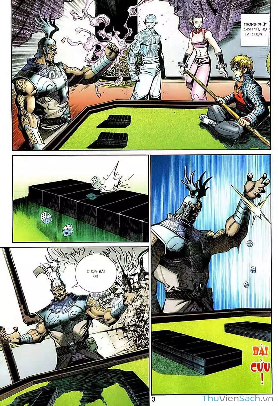 Truyện Tranh Đại Thánh Vương trang 4