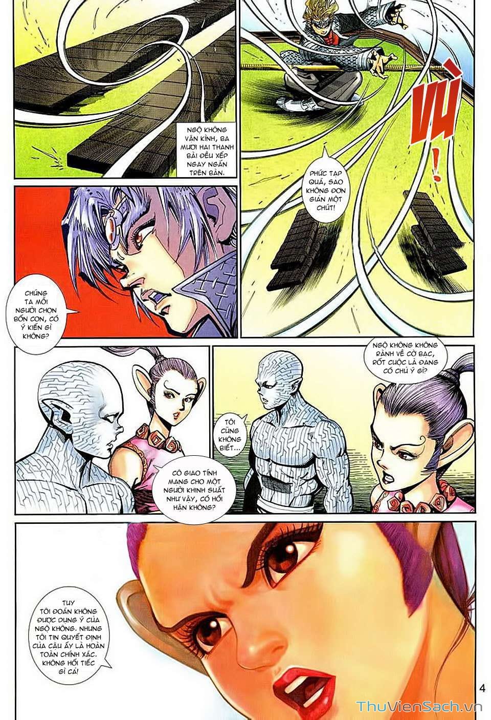 Truyện Tranh Đại Thánh Vương trang 4