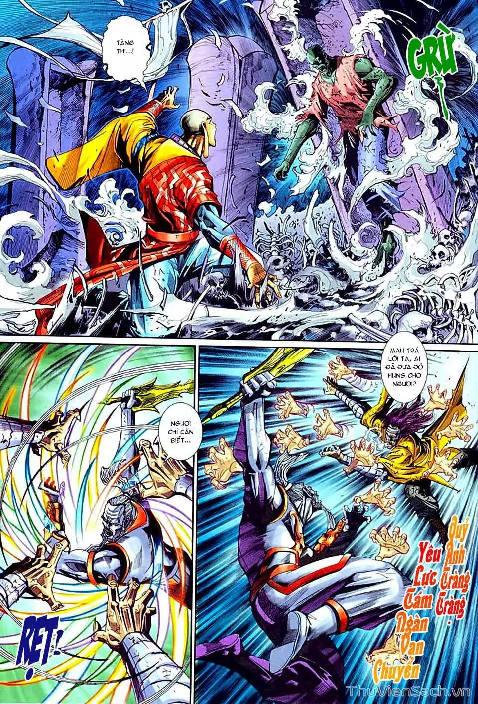 Truyện Tranh Đại Thánh Vương trang 4