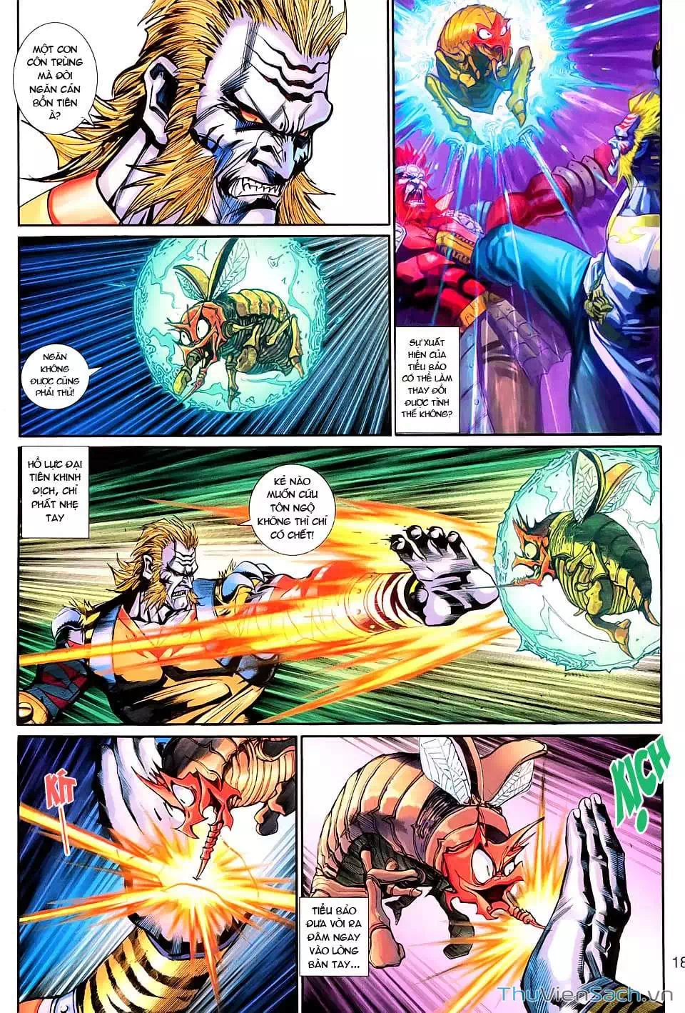 Truyện Tranh Đại Thánh Vương trang 4