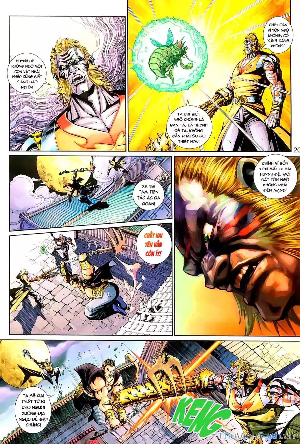 Truyện Tranh Đại Thánh Vương trang 4