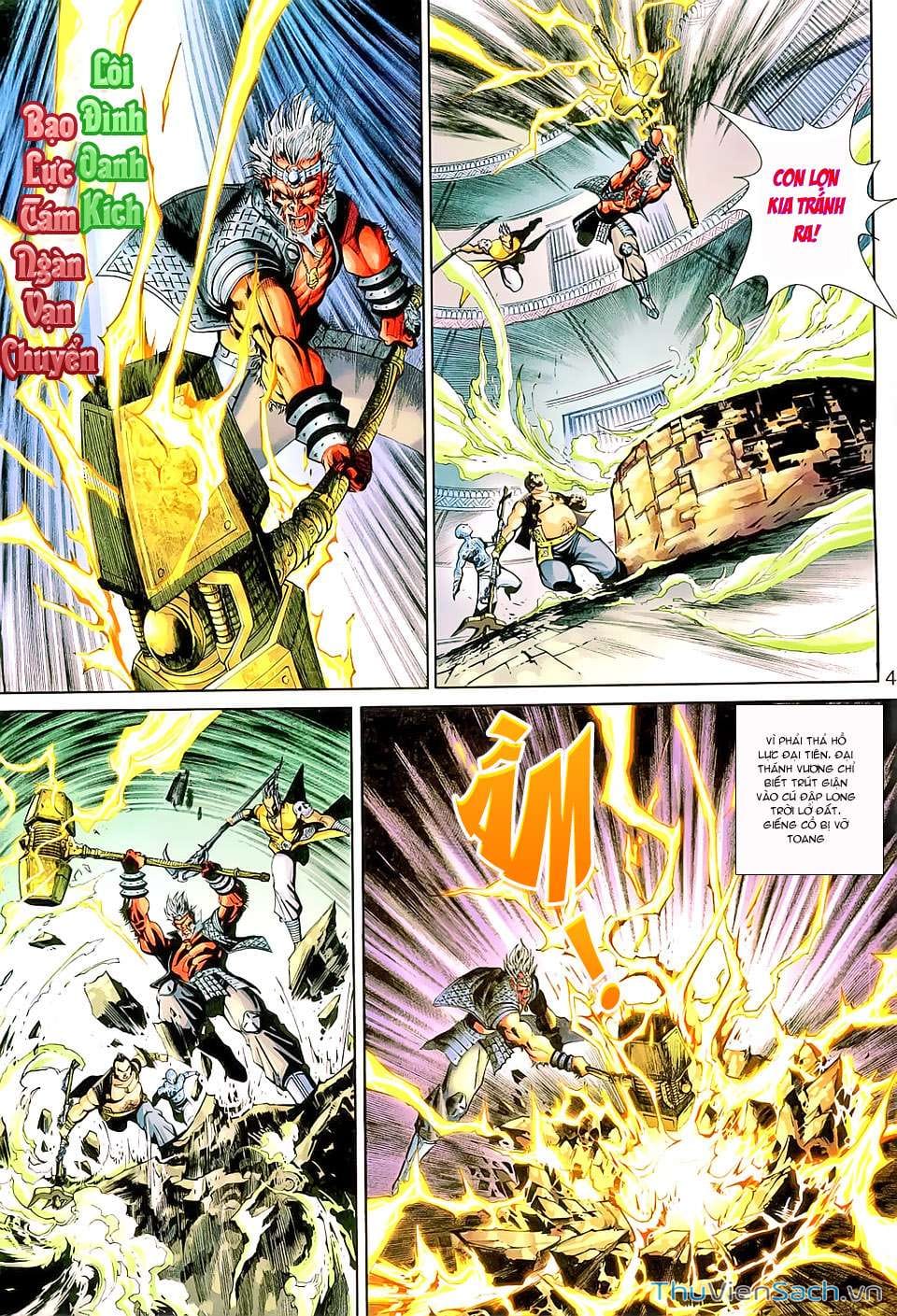 Truyện Tranh Đại Thánh Vương trang 4