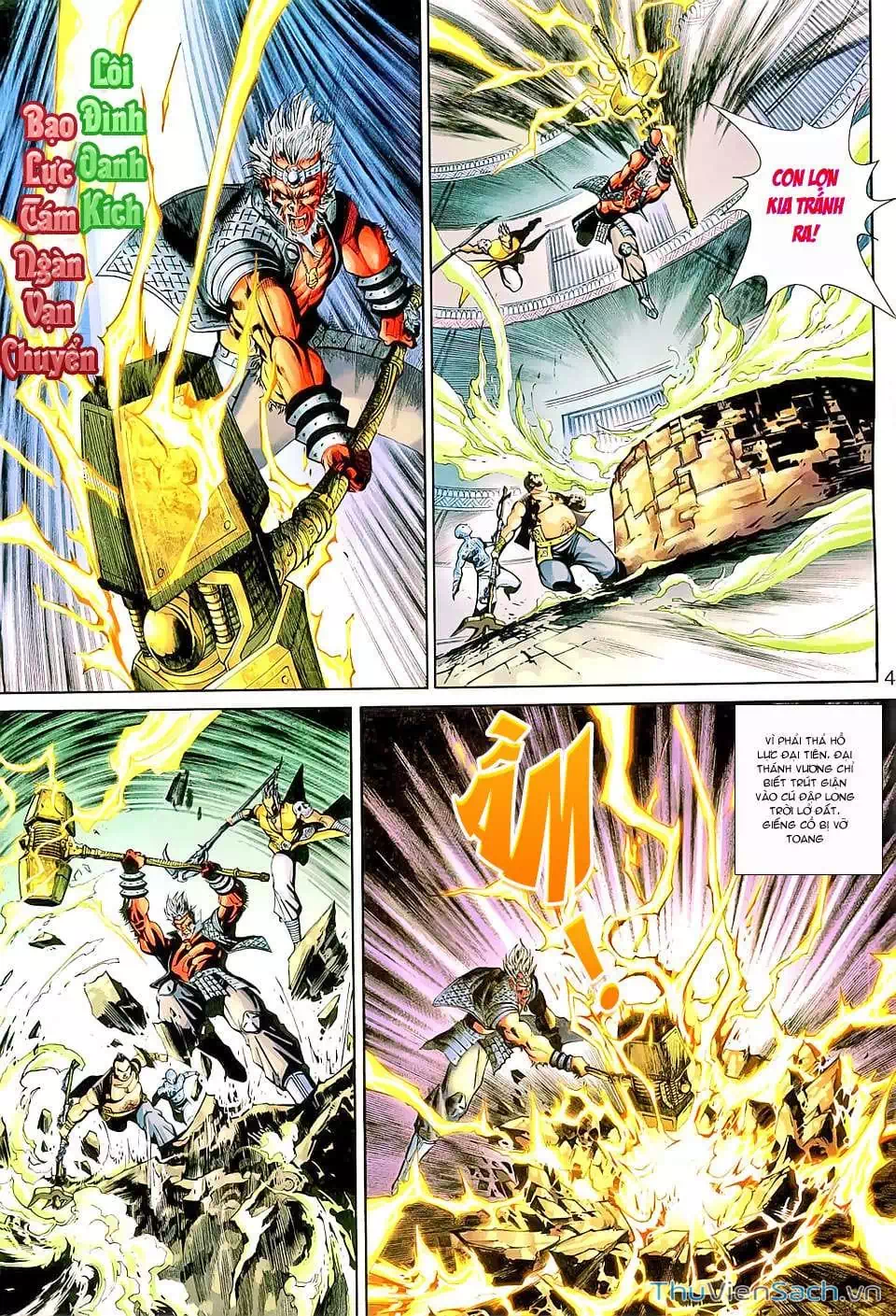 Truyện Tranh Đại Thánh Vương trang 4