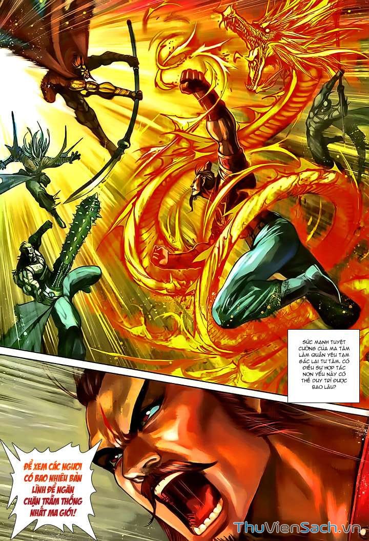 Truyện Tranh Đại Thánh Vương trang 4