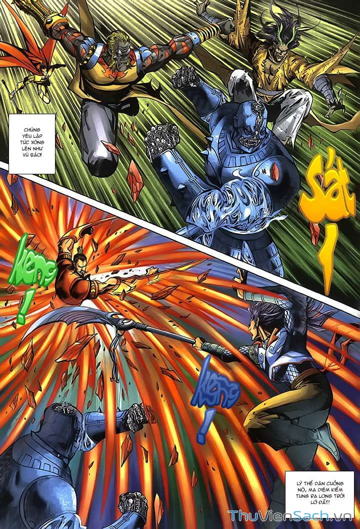 Truyện Tranh Đại Thánh Vương trang 4