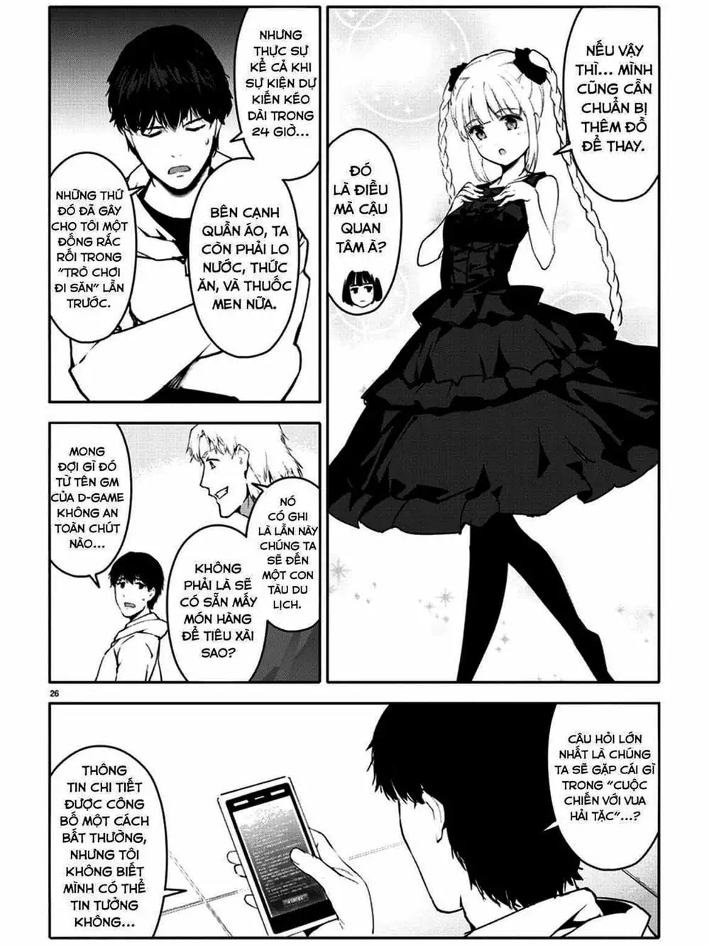 Truyện Tranh Trò Chơi Tiến Hóa - Darwin’s Game trang 5