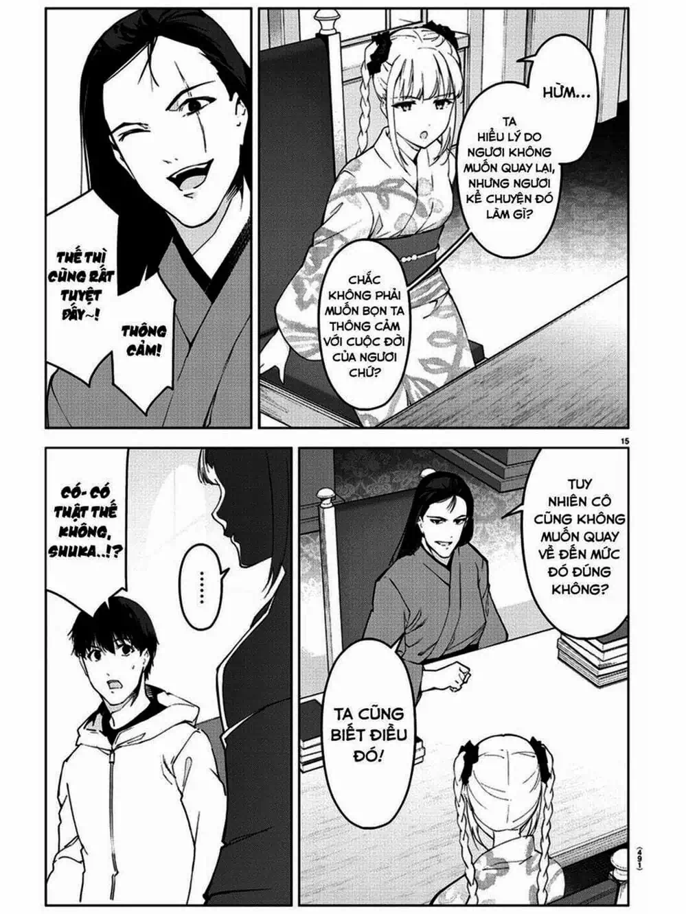 Truyện Tranh Trò Chơi Tiến Hóa - Darwin’s Game trang 5