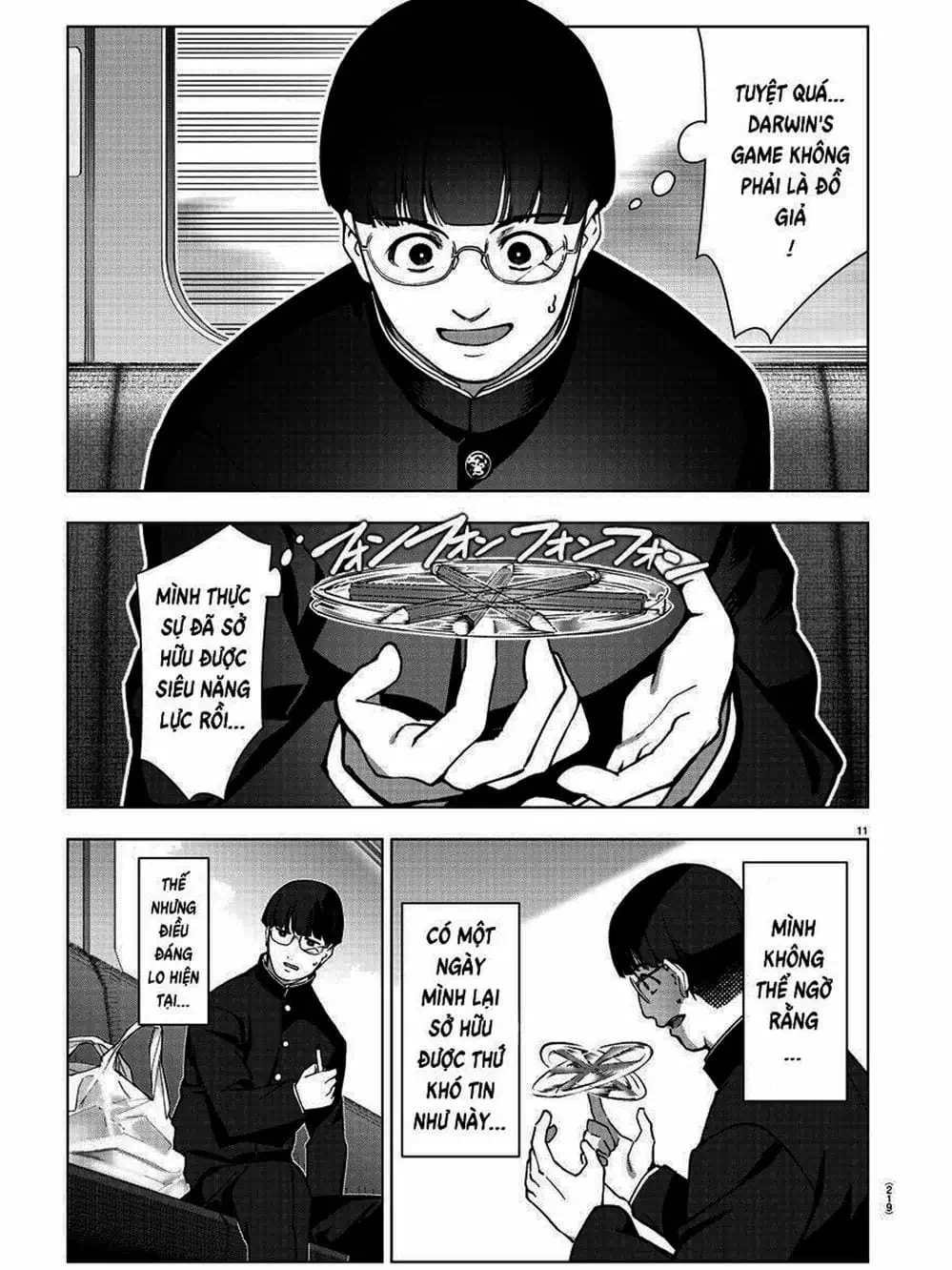 Truyện Tranh Trò Chơi Tiến Hóa - Darwin’s Game trang 5