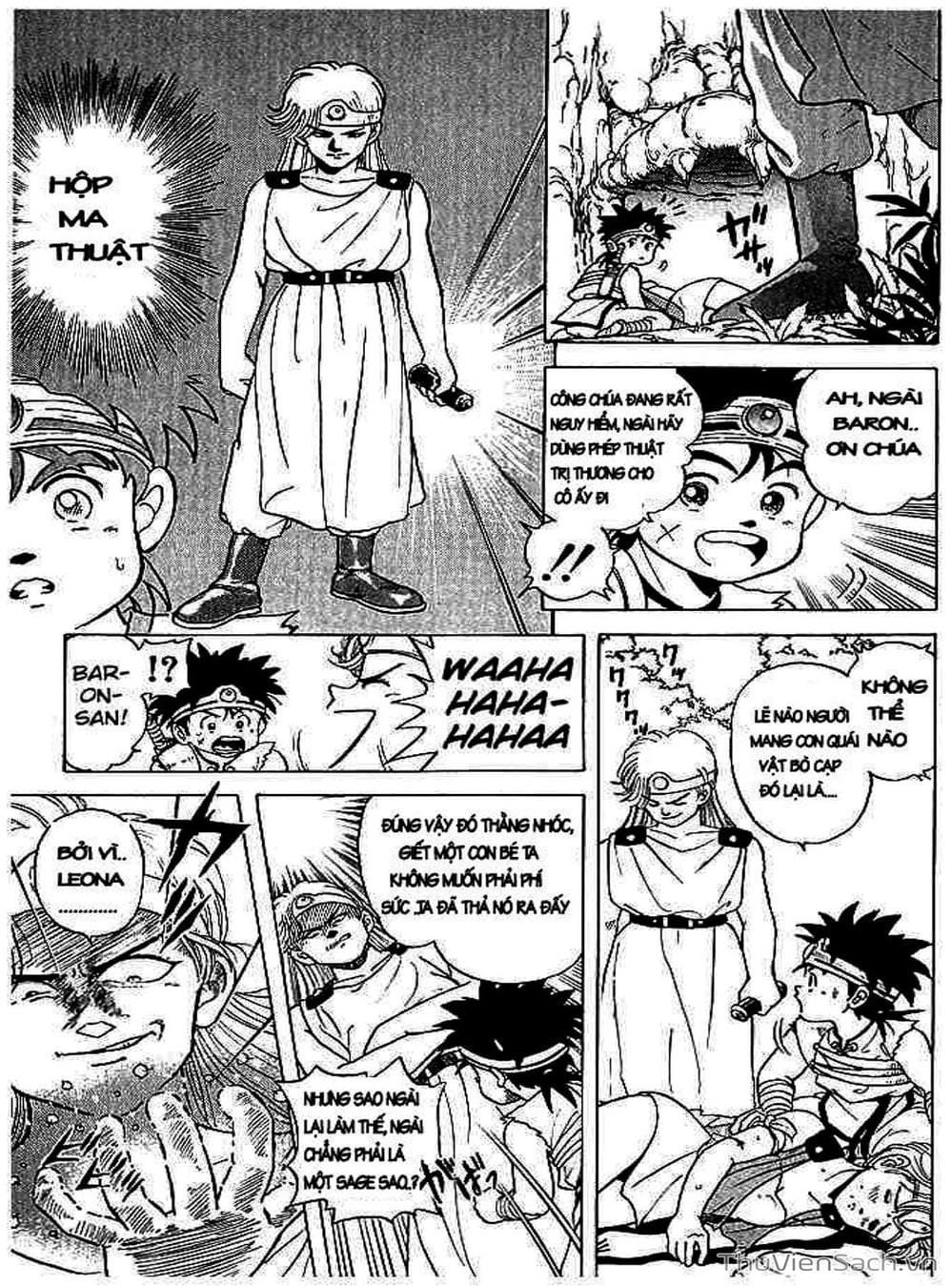 Truyện Tranh Dấu Ấn Rồng Thiêng - Dragon Quest trang 4