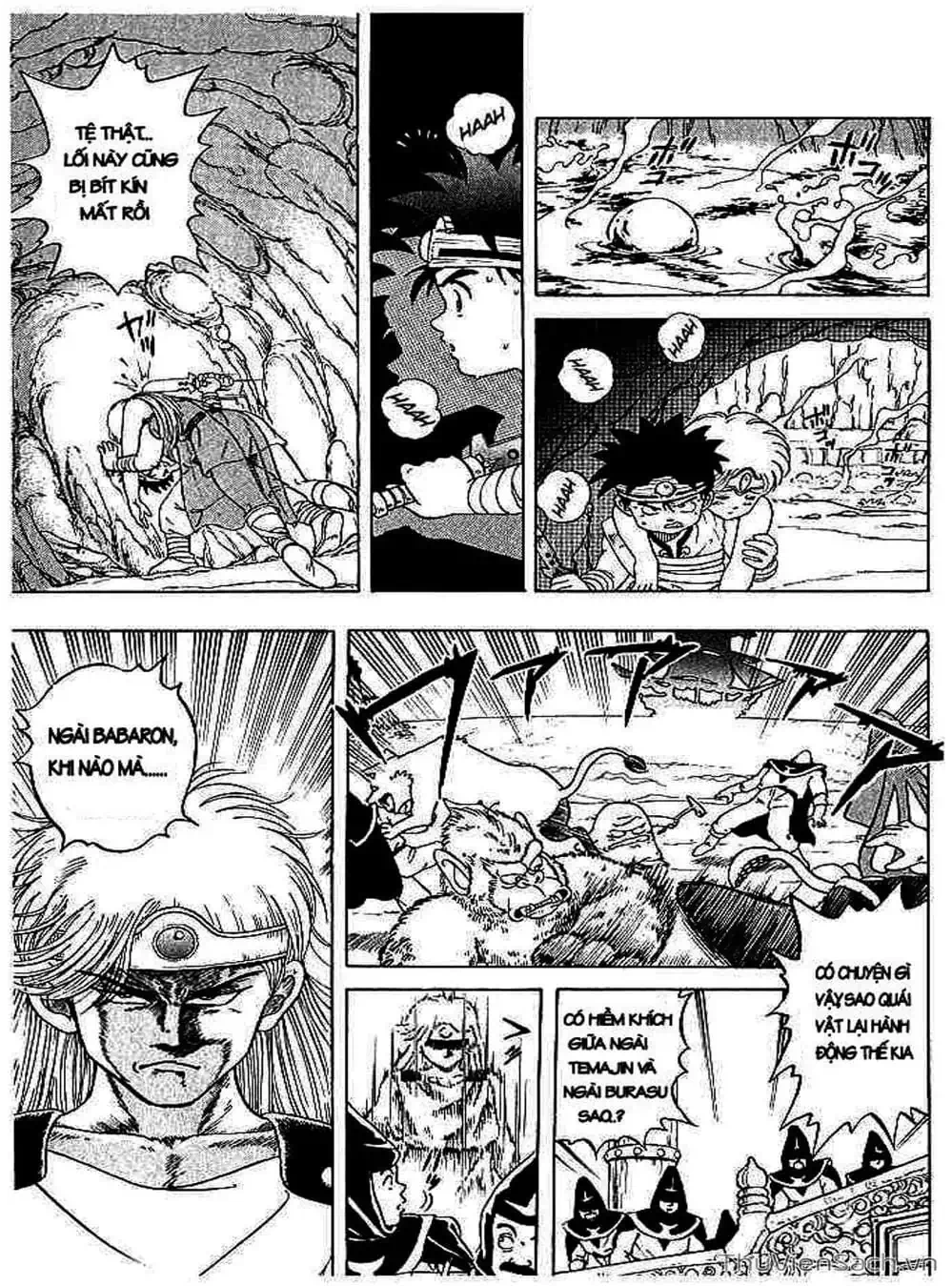 Truyện Tranh Dấu Ấn Rồng Thiêng - Dragon Quest trang 4