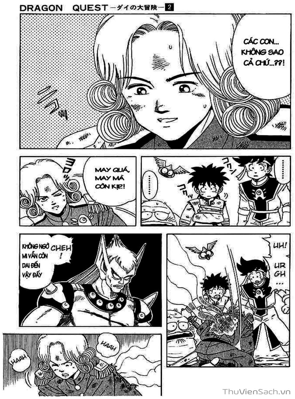 Truyện Tranh Dấu Ấn Rồng Thiêng - Dragon Quest trang 4