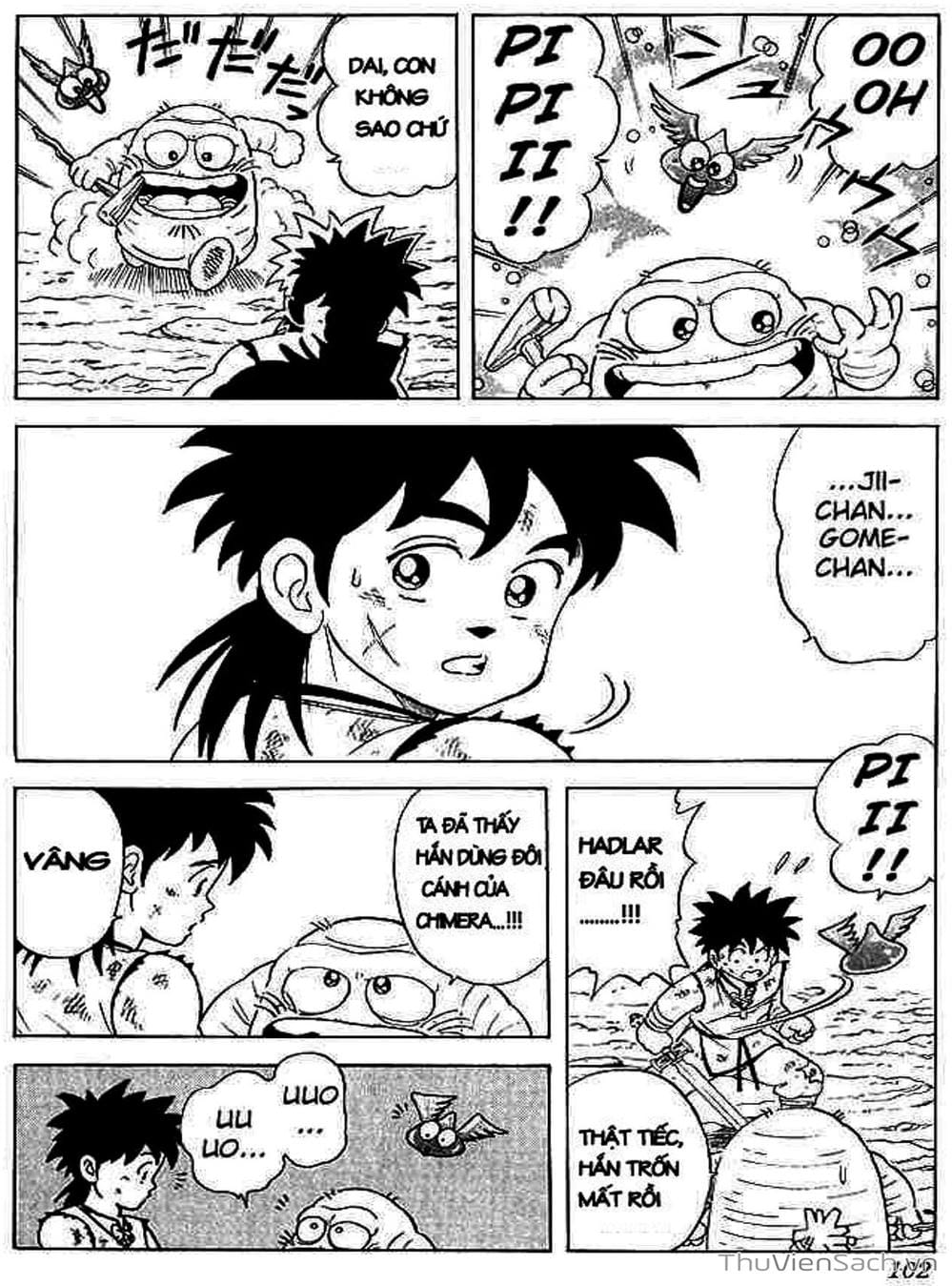 Truyện Tranh Dấu Ấn Rồng Thiêng - Dragon Quest trang 4