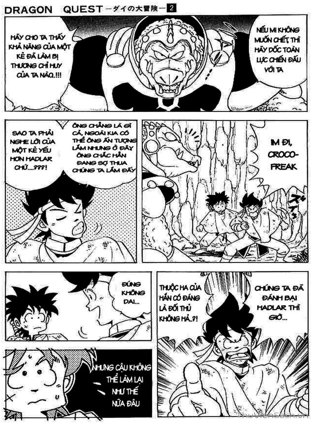 Truyện Tranh Dấu Ấn Rồng Thiêng - Dragon Quest trang 4