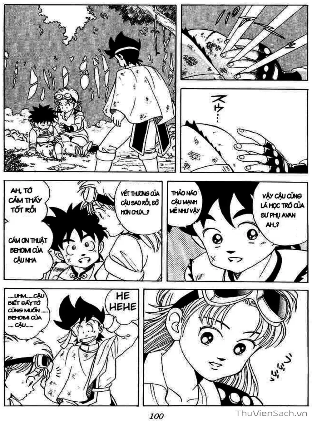 Truyện Tranh Dấu Ấn Rồng Thiêng - Dragon Quest trang 4