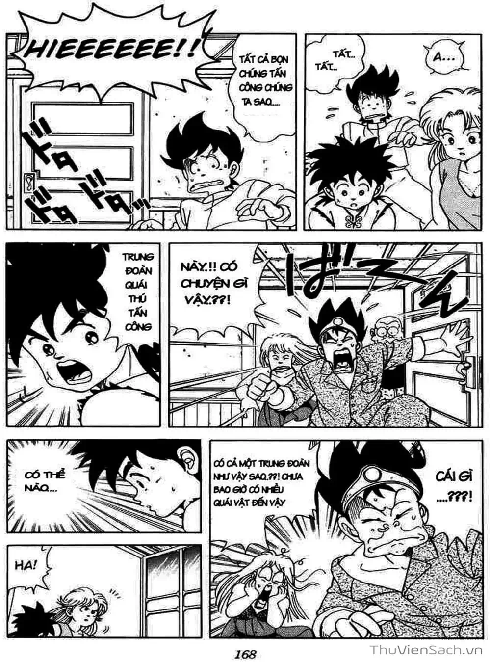 Truyện Tranh Dấu Ấn Rồng Thiêng - Dragon Quest trang 4