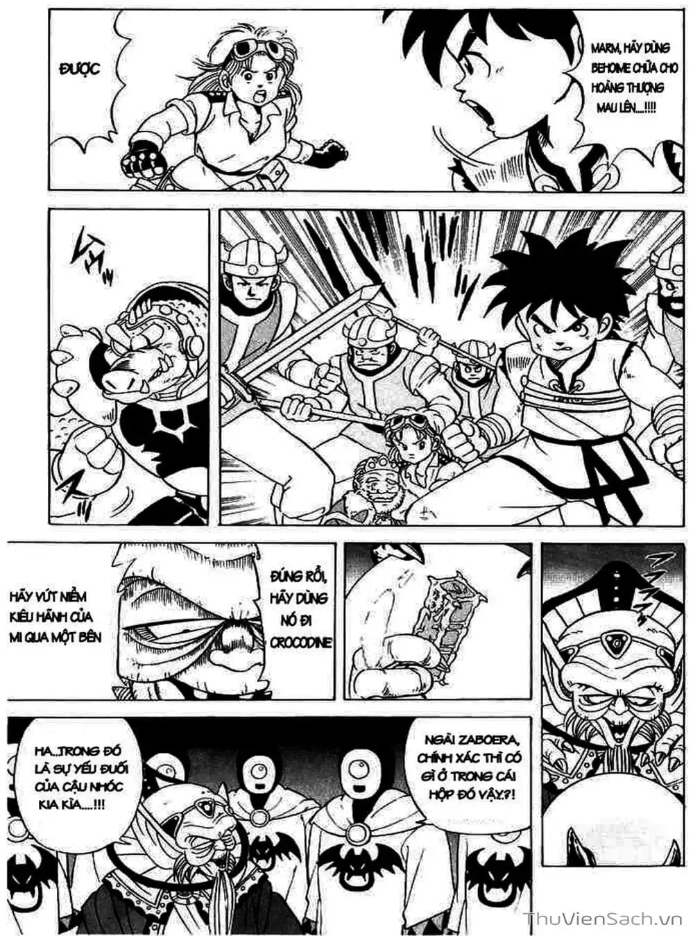 Truyện Tranh Dấu Ấn Rồng Thiêng - Dragon Quest trang 4