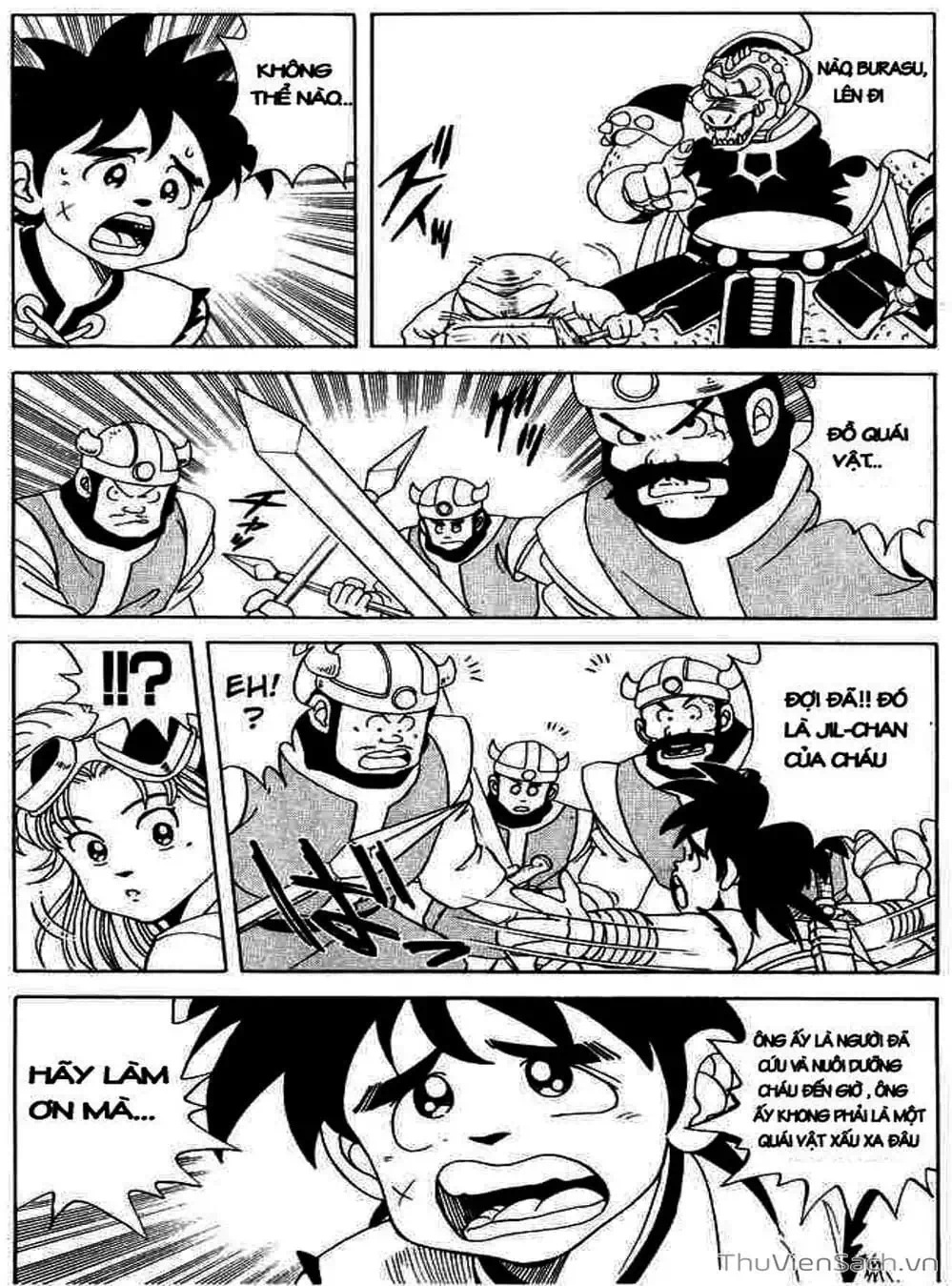 Truyện Tranh Dấu Ấn Rồng Thiêng - Dragon Quest trang 4