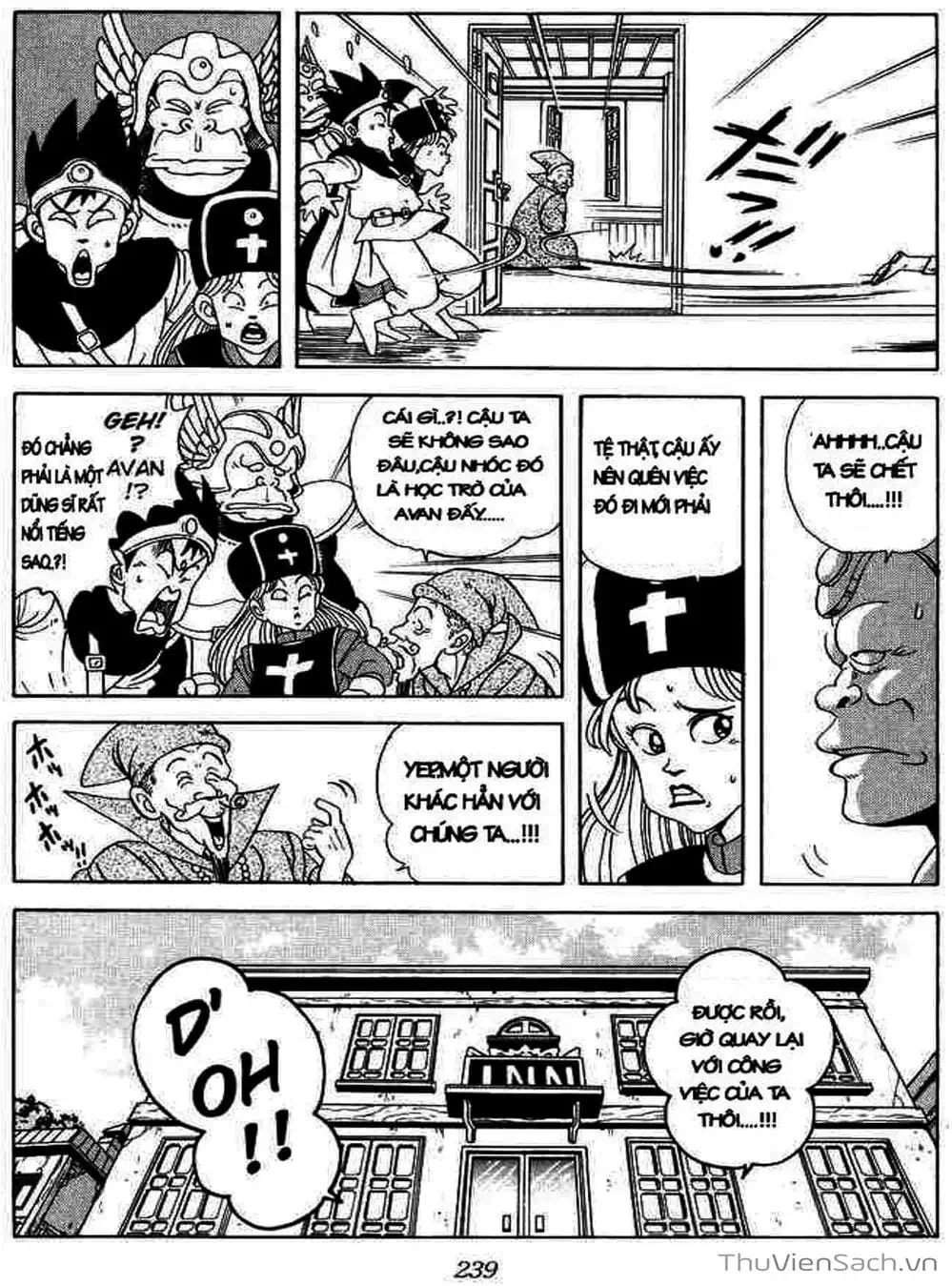 Truyện Tranh Dấu Ấn Rồng Thiêng - Dragon Quest trang 4