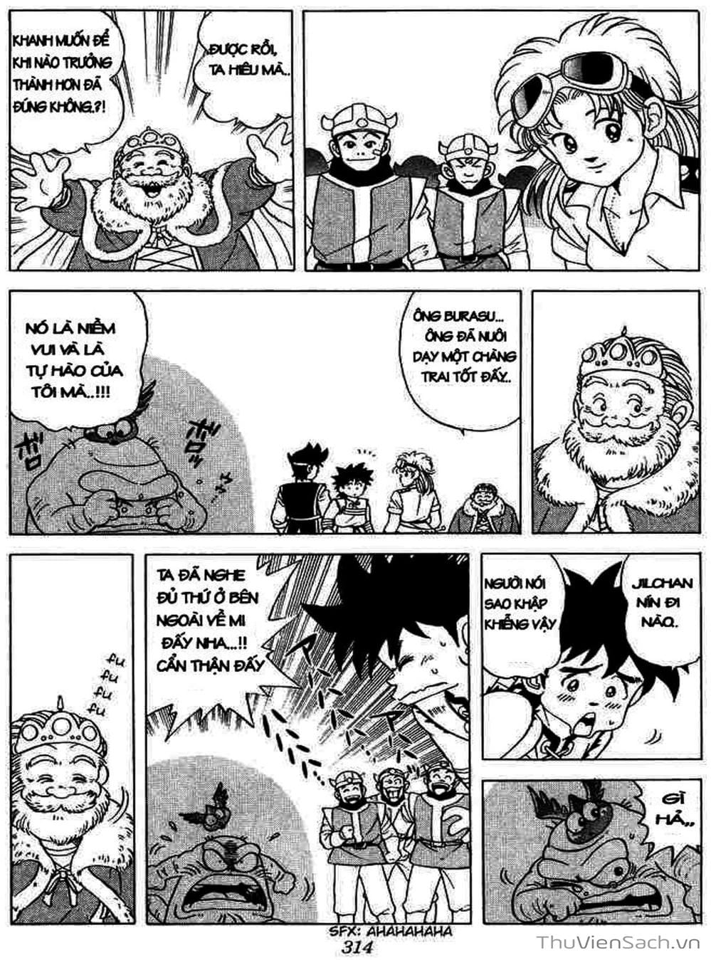 Truyện Tranh Dấu Ấn Rồng Thiêng - Dragon Quest trang 4