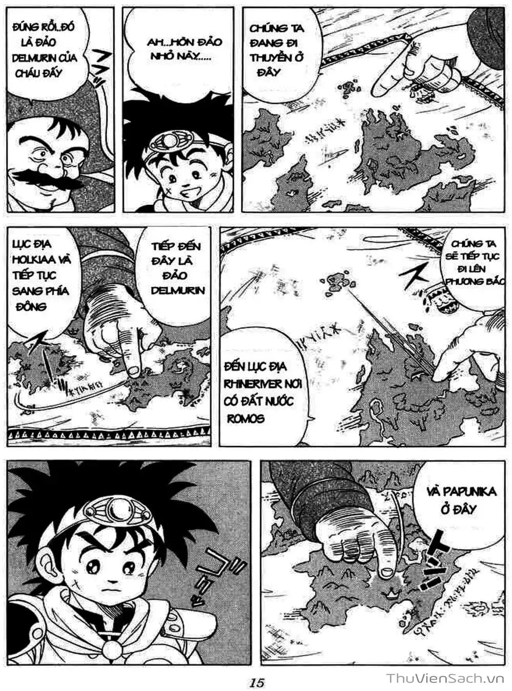 Truyện Tranh Dấu Ấn Rồng Thiêng - Dragon Quest trang 4