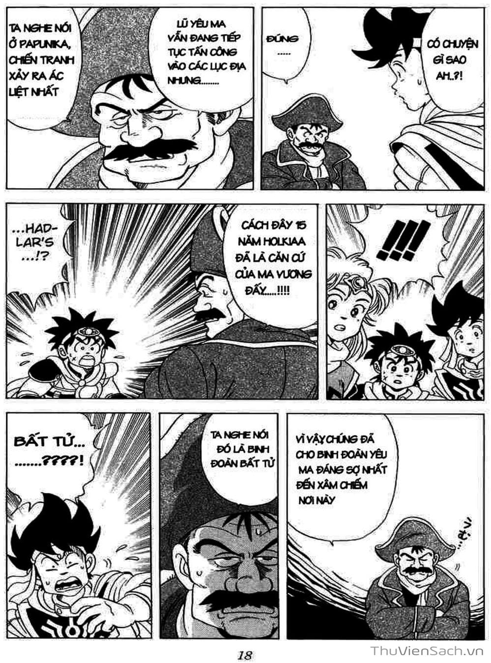 Truyện Tranh Dấu Ấn Rồng Thiêng - Dragon Quest trang 4