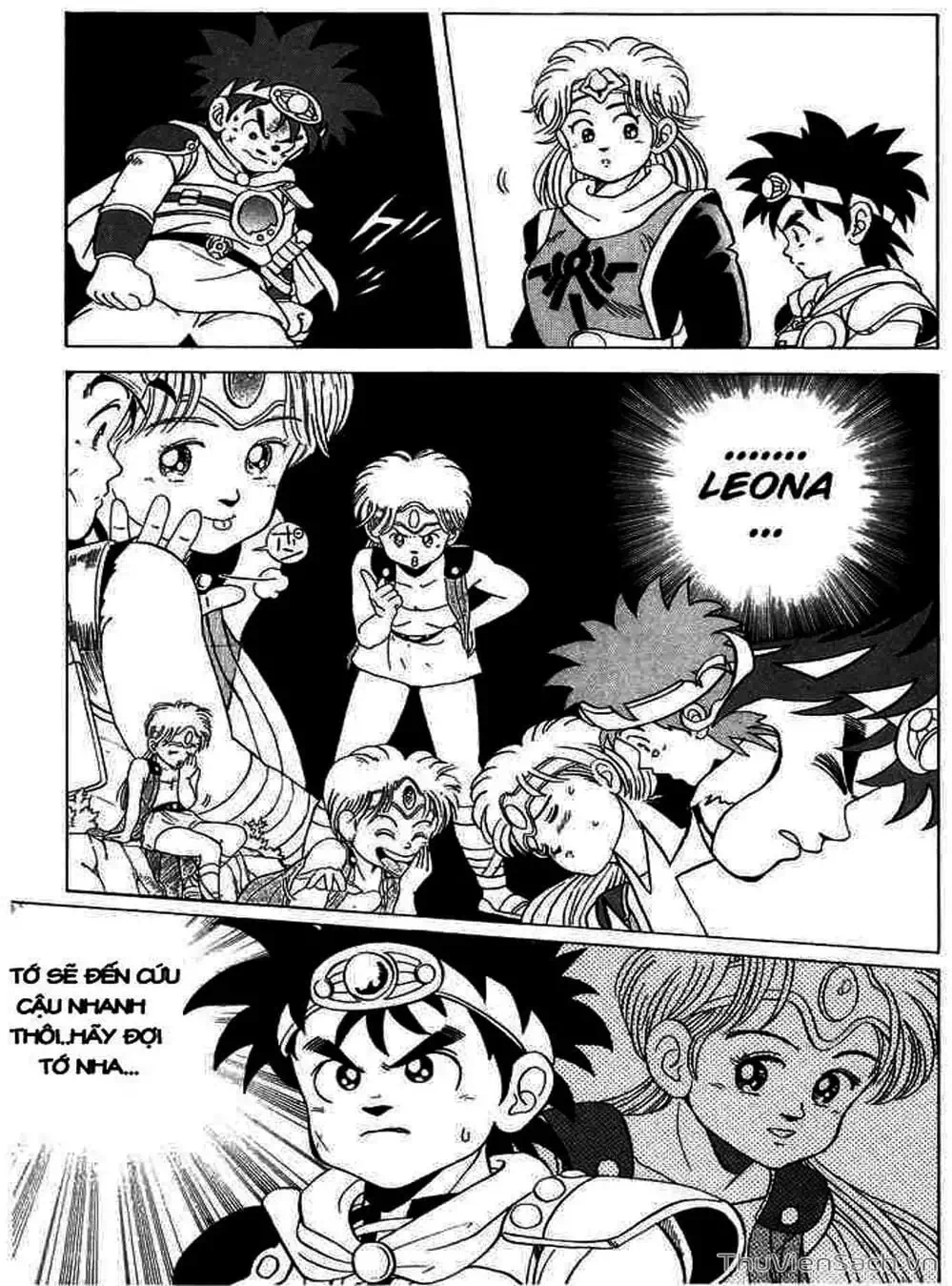 Truyện Tranh Dấu Ấn Rồng Thiêng - Dragon Quest trang 4