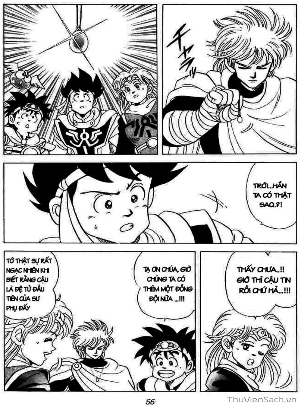 Truyện Tranh Dấu Ấn Rồng Thiêng - Dragon Quest trang 4