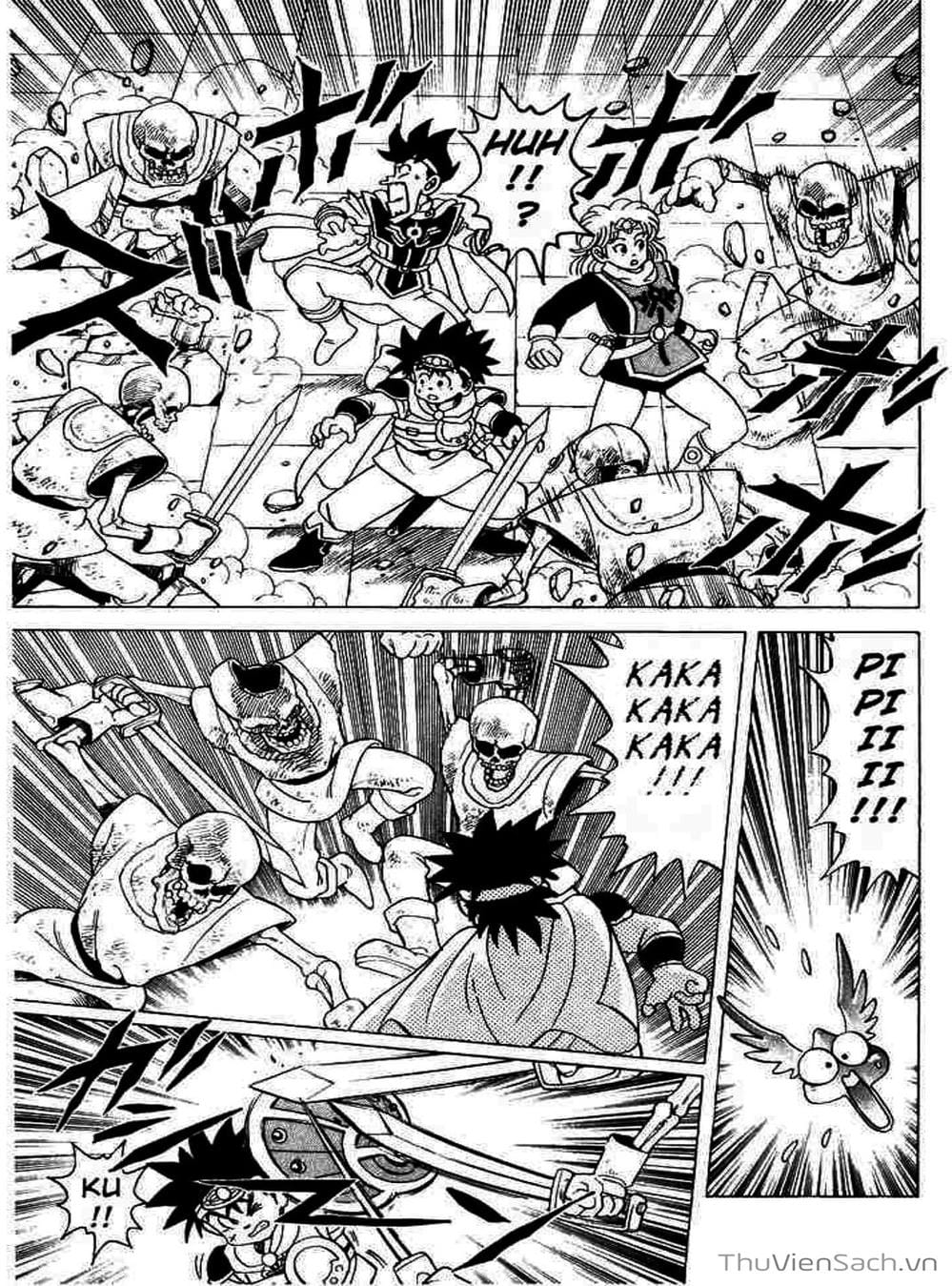 Truyện Tranh Dấu Ấn Rồng Thiêng - Dragon Quest trang 4