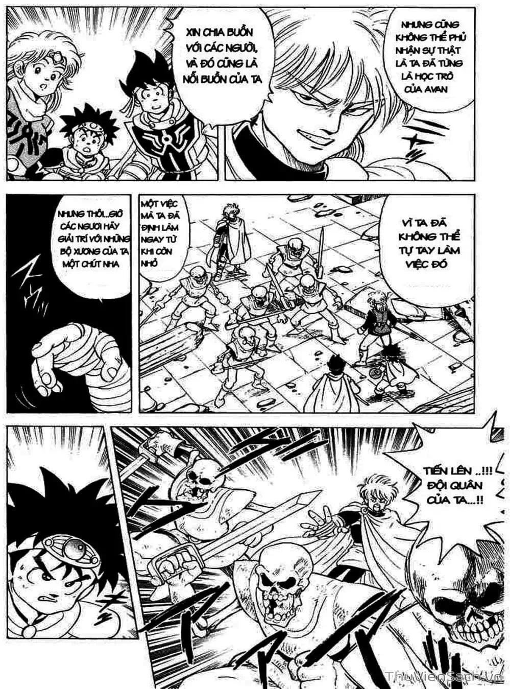 Truyện Tranh Dấu Ấn Rồng Thiêng - Dragon Quest trang 4